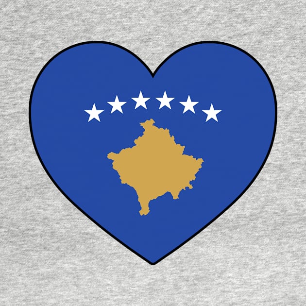 Heart - Kosovo by Tridaak